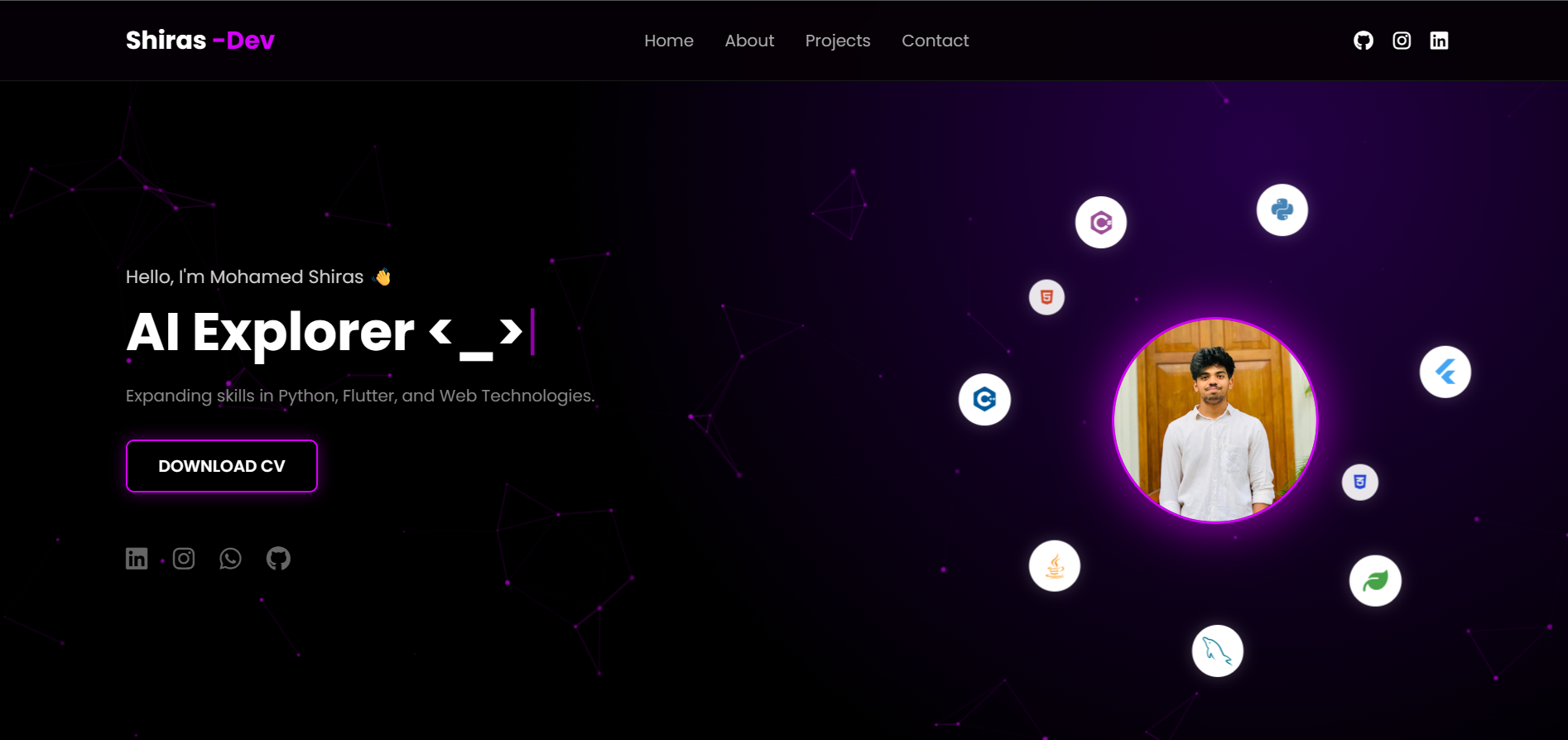 Mohamed Shiras Portfolio